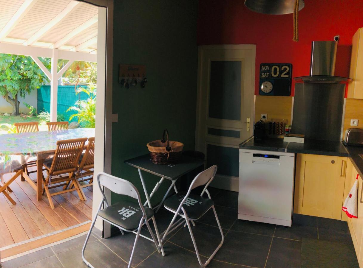 דסהייס Habitation Baliache - Maison Creole Avec Jardin Privatif, Plage A 200M מראה חיצוני תמונה